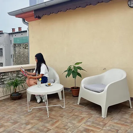 In Centre With Huge Terace Daire